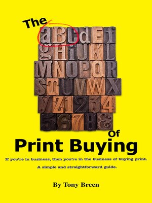 cover image of The ABC of Print Buying